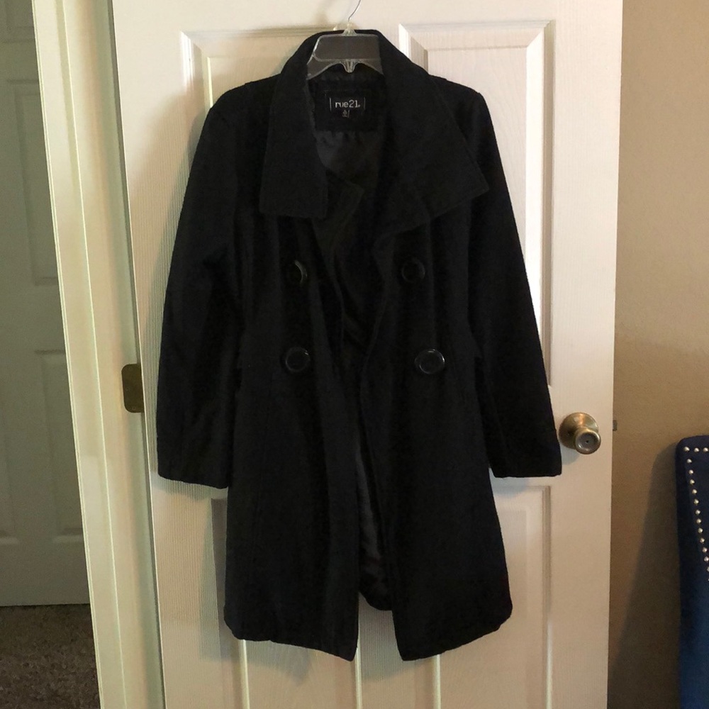 Black Wool Coat